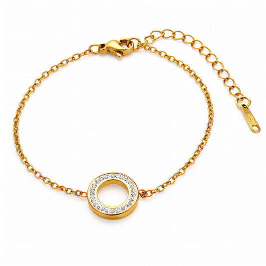 PVD Gold-Plated Stainless Steel Bracelet - Intensity