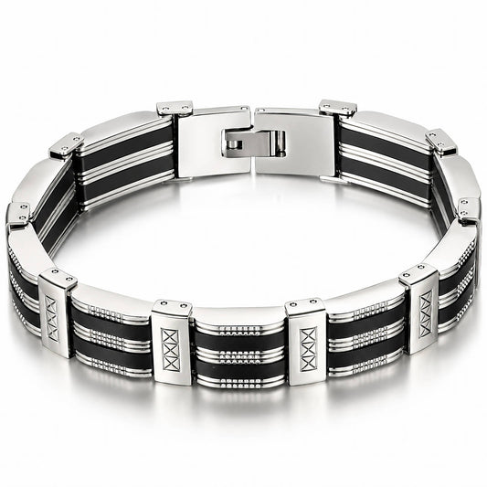 Men's Stainless Steel Bracelet - Prime Code