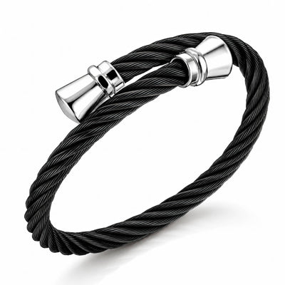 Men's Black PVD (TiCN) Stainless Steel Bracelet - Prime Code