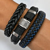 Men's Leather Bracelet - Prime Code