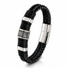 Men's Leather Bracelet - Prime Code