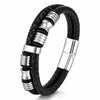 Men's Leather Bracelet - Prime Code