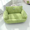 Cozy Puppy Sofa Bed – Warm Winter Pet Nest for Cats & Small Dogs