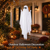 Glowing LED Ghost Swing Lantern | Halloween Decor