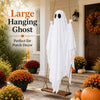 Glowing LED Ghost Swing Lantern | Halloween Decor
