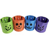 LED Light-Up Halloween Jack-O-Lantern Candy Basket – Glow-in-the-Dark Trick-or-Treat Bag