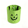LED Light-Up Halloween Jack-O-Lantern Candy Basket – Glow-in-the-Dark Trick-or-Treat Bag
