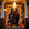 Glowing LED Ghost Swing Lantern | Halloween Decor
