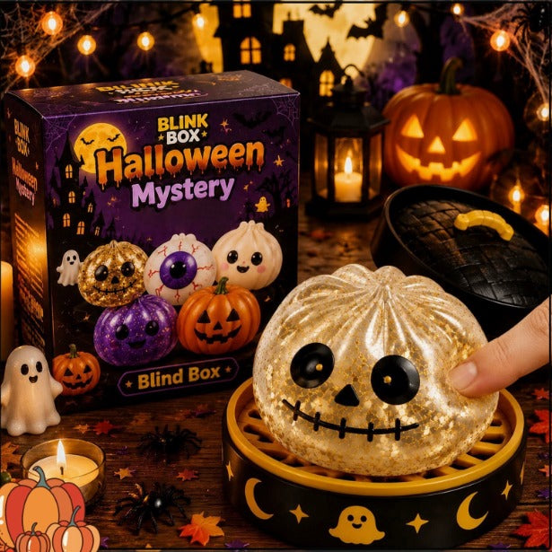 Halloween Mystery Blind Box – Spooky Squishy Surprise | Collectible Squishy Toy