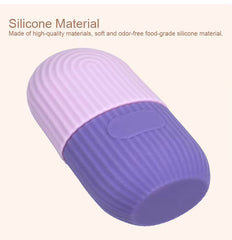 Ice Roller for Face – Silicone Cube for Anti-Aging, Acne, Glow & Puffiness Relief